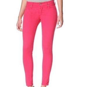 James Jeans Hot Pink Twiggy Super Skinny Jeans